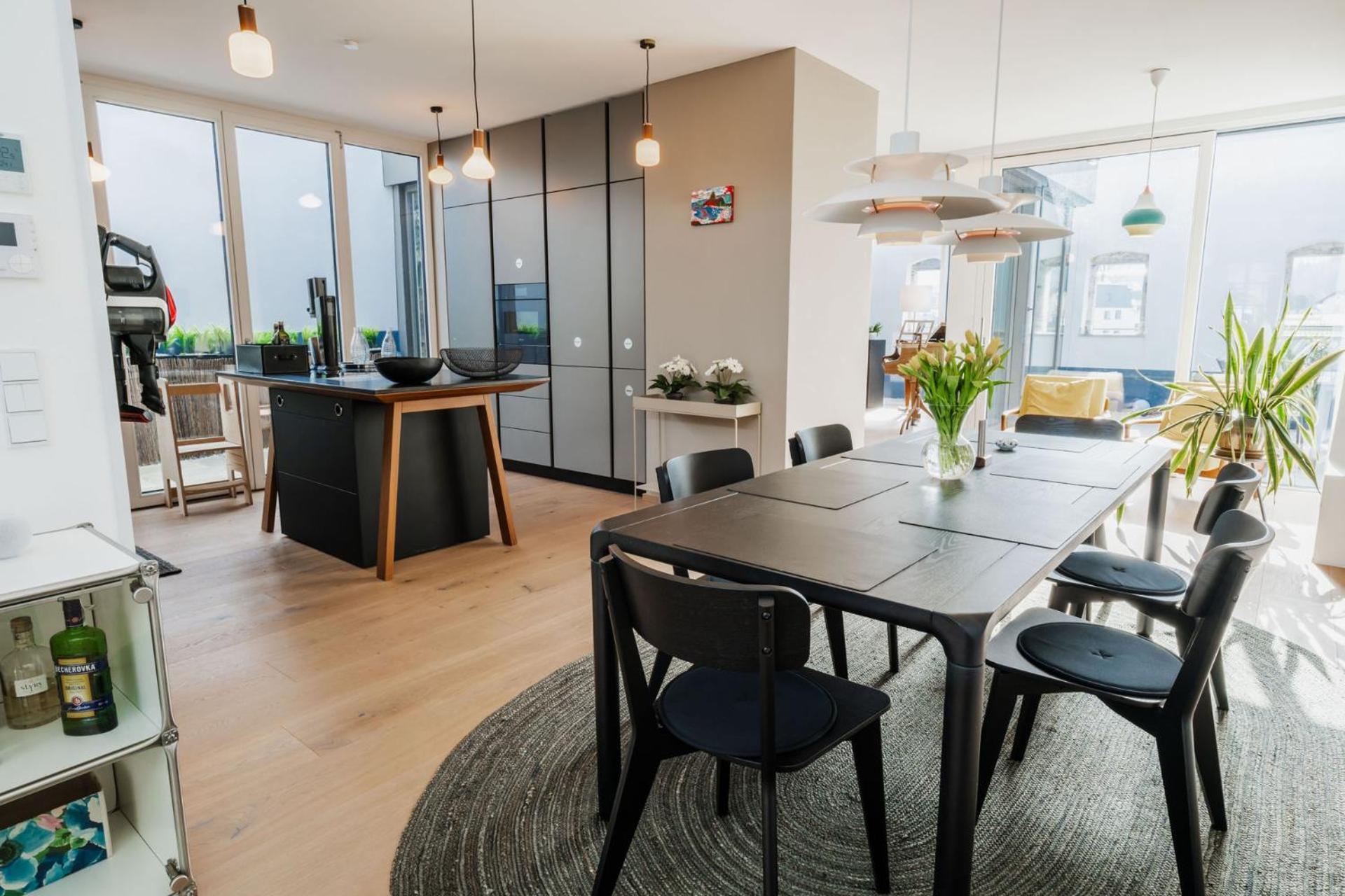 Апартаменты Luxus Penthouse Mit Panoramablick Бад-Ишль Экстерьер фото