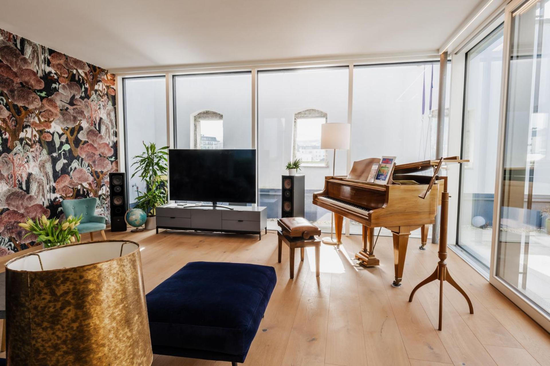 Апартаменты Luxus Penthouse Mit Panoramablick Бад-Ишль Экстерьер фото