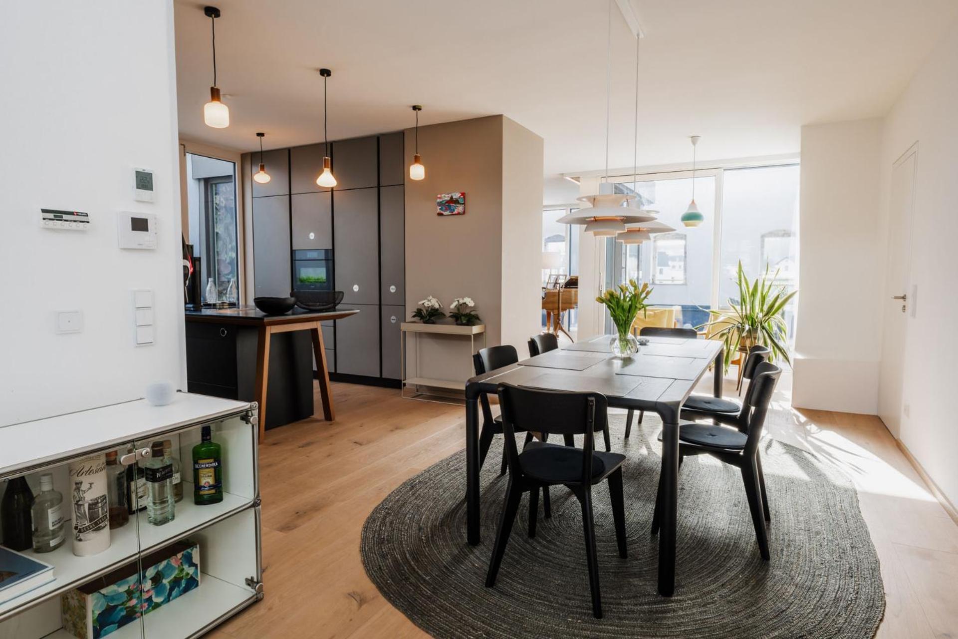 Апартаменты Luxus Penthouse Mit Panoramablick Бад-Ишль Экстерьер фото